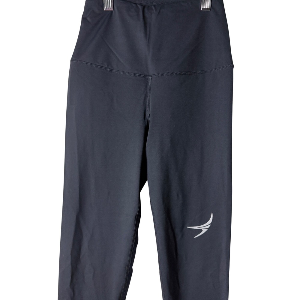 Endeavor Leggings Women XS Black Gray High Waist Space Dye Colorblock Activewear